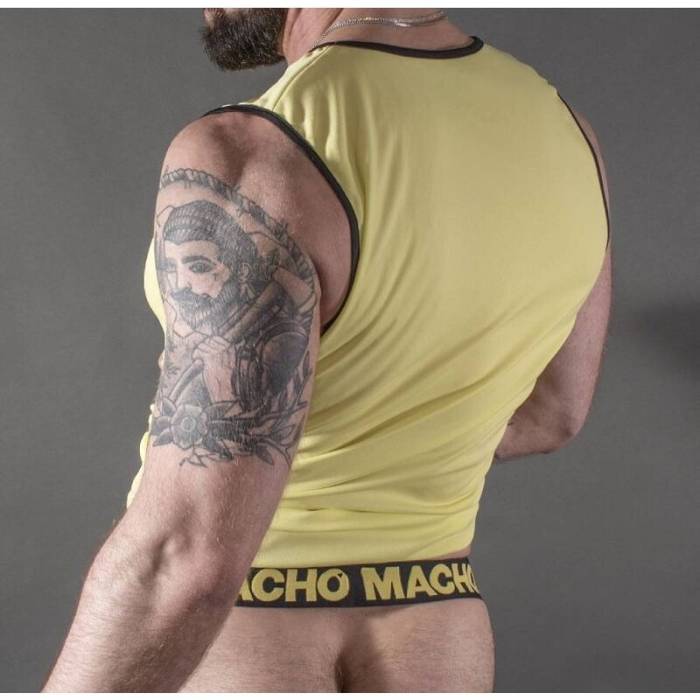 CAMISETA AMARELA MACHO L/XL