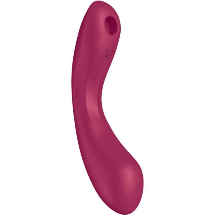 SATISFYER - CURVA TRINITY 1 AIR PULSE VIBRAÇÃO VERMELHO