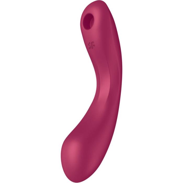SATISFYER - CURVA TRINITY 1 AIR PULSE VIBRAÇÃO VERMELHO