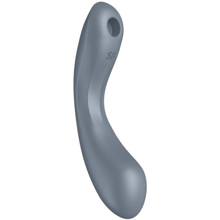 SATISFYER - CURVA TRINITY 1 AIR PULSE VIBRAÇÃO CINZA