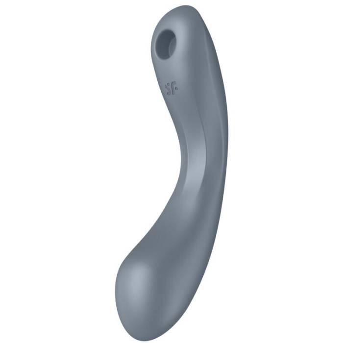 SATISFYER - CURVA TRINITY 1 AIR PULSE VIBRAÇÃO CINZA