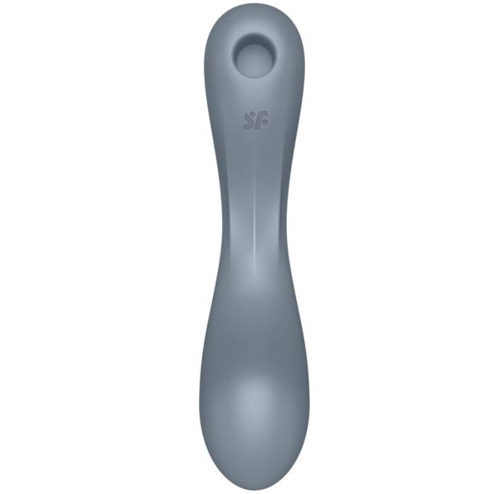 SATISFYER - CURVA TRINITY 1 AIR PULSE VIBRAÇÃO CINZA