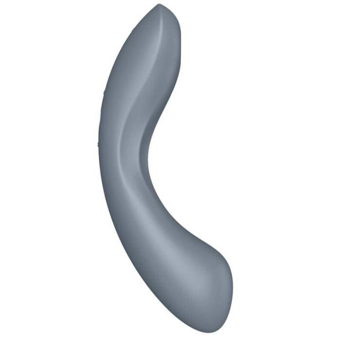 SATISFYER - CURVA TRINITY 1 AIR PULSE VIBRAÇÃO CINZA