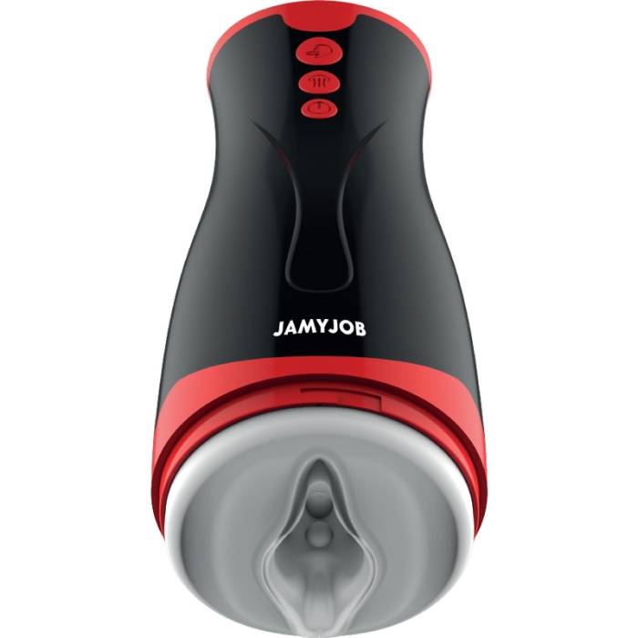JAMYJOB - JANGO MASTURBADOR DE COMPRESSÃO E VIBRAÇÃO