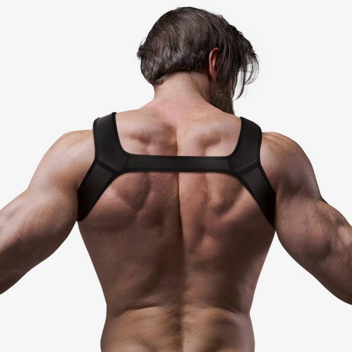 ATITUDE DE SUBMISSÃO DE FETICHE - PEITO DE NEOPRENE ARN S TAMANHO L