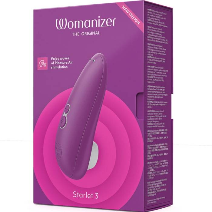 WOMANIZER - STARLET 3 ESTIMULADOR CLITORIAL VIOLETA