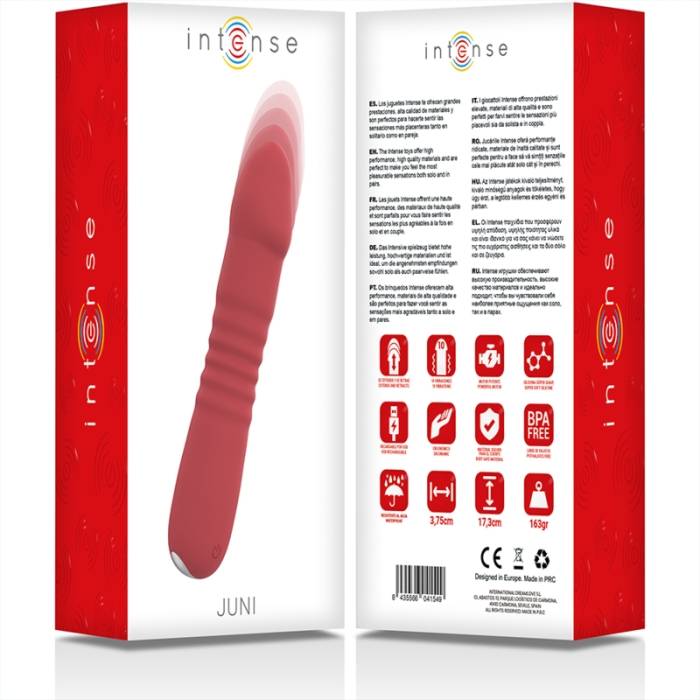 INTENSE - JUNE UP & DOWN 10 VIBRATIONS RED