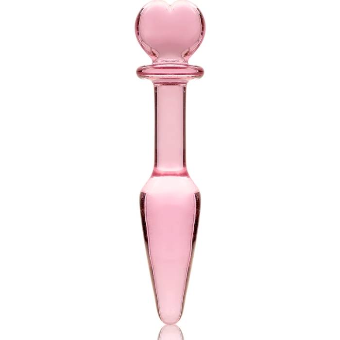 NEBULA SERIES BY IBIZA - PLUG ANAL MODELO 7 VIDRO BOROSILICADO 13,5 X 3 CM ROSA