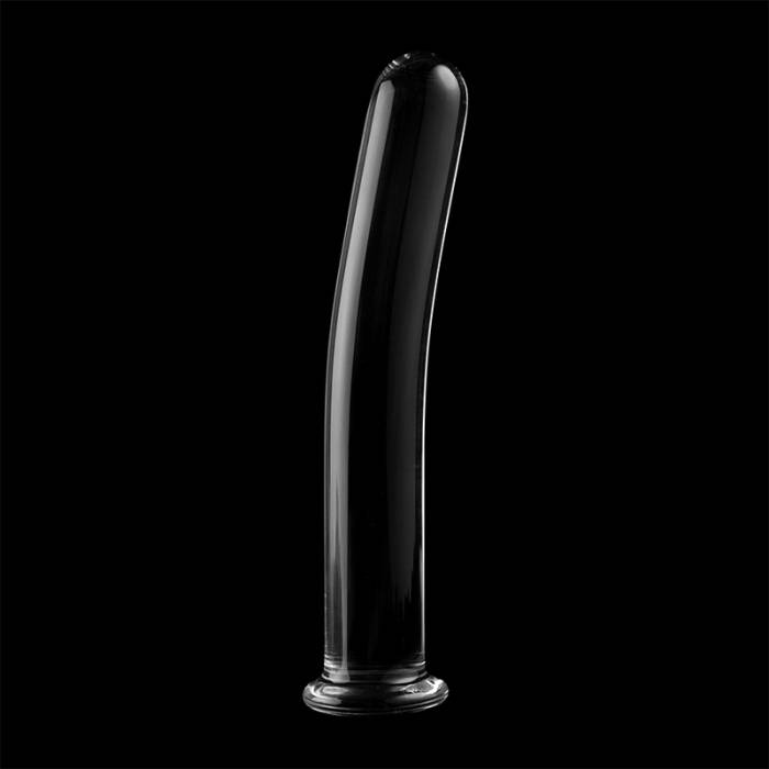 NEBULA SERIES BY IBIZA - MODELO 8 DILDO VIDRO BOROSILICADO 14,5 X 2 CM TRANSPARENTE