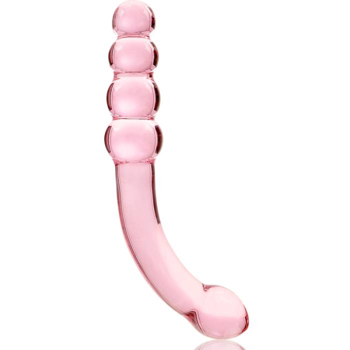 NEBULA SERIES BY IBIZA™ - MODELO 14 DILDO VIDRO BOROSILICADO 18,5 X 3 CM ROSA