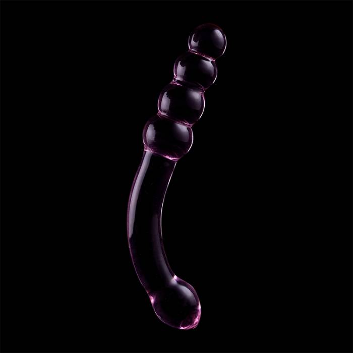 NEBULA SERIES BY IBIZA™ - MODELO 14 DILDO VIDRO BOROSILICADO 18,5 X 3 CM ROSA