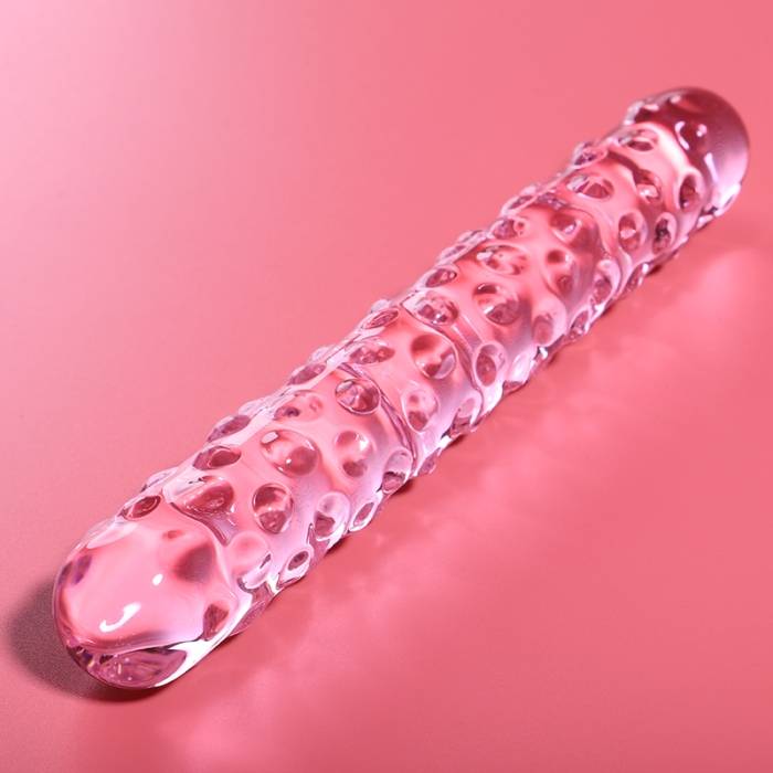 NEBULA SERIES BY IBIZA™ - MODELO 15 DILDO VIDRO BOROSILICADO 18,5 X 3 CM ROSA
