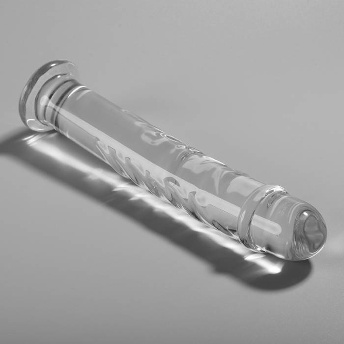 NEBULA SERIES BY IBIZA™ - MODELO 16 DILDO VIDRO BOROSILICADO 18,5 X 3 CM TRANSPARENTE