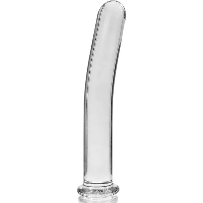 NEBULA SERIES BY IBIZA™ - MODELO 17 DILDO VIDRO BOROSILICADO 18,5 X 3 CM TRANSPARENTE