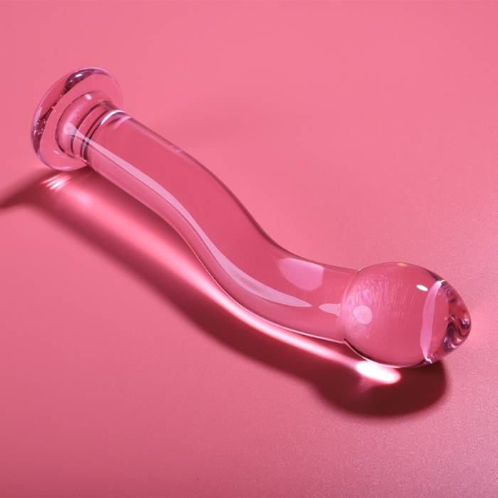 NEBULA SERIES BY IBIZA™ - MODELO 18 DILDO VIDRO BOROSILICADO 18,5 X 3,5 CM ROSA
