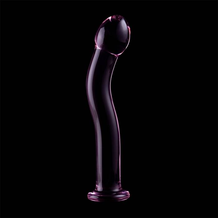 NEBULA SERIES BY IBIZA™ - MODELO 18 DILDO VIDRO BOROSILICADO 18,5 X 3,5 CM ROSA