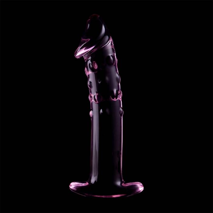 NEBULA SERIES BY IBIZA™ - MODELO 19 DILDO VIDRO BOROSILICADO 18,5 X 4 CM ROSA