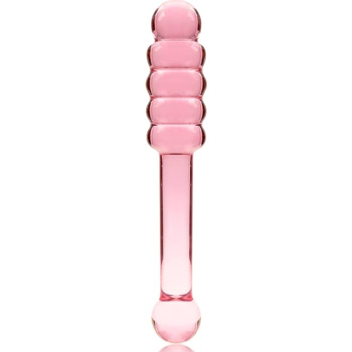 NEBULA SERIES BY IBIZA™ - MODELO 20 DILDO VIDRO BOROSILICADO 20,5 X 3 CM ROSA