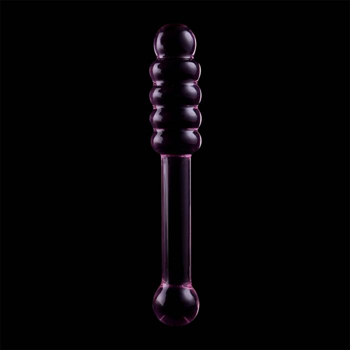 NEBULA SERIES BY IBIZA™ - MODELO 20 DILDO VIDRO BOROSILICADO 20,5 X 3 CM ROSA