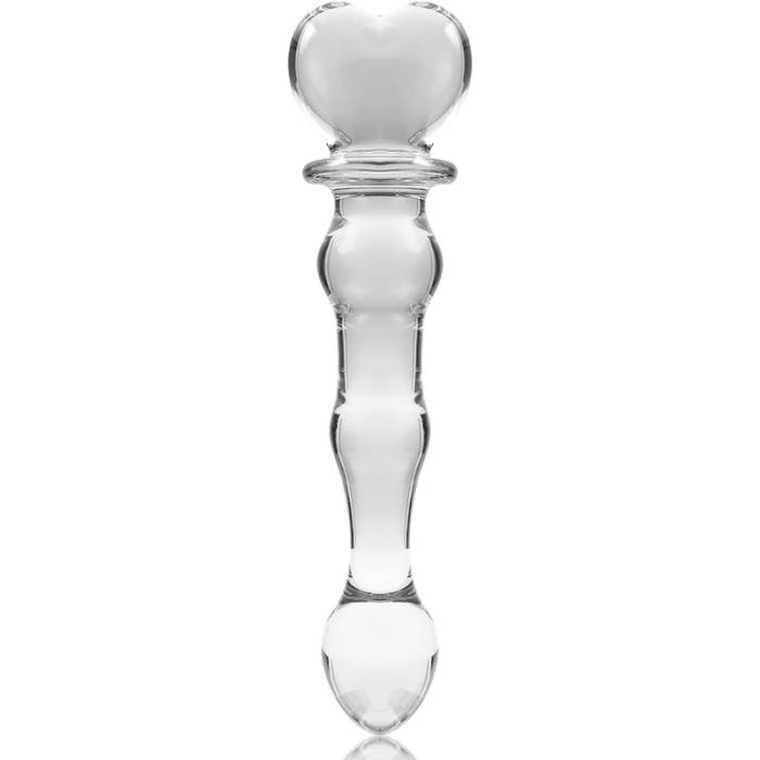 NEBULA SERIES BY IBIZA - MODELO 21 DILDO VIDRO BOROSILICADO 20,5 X 3,5 CM TRANSPARENTE