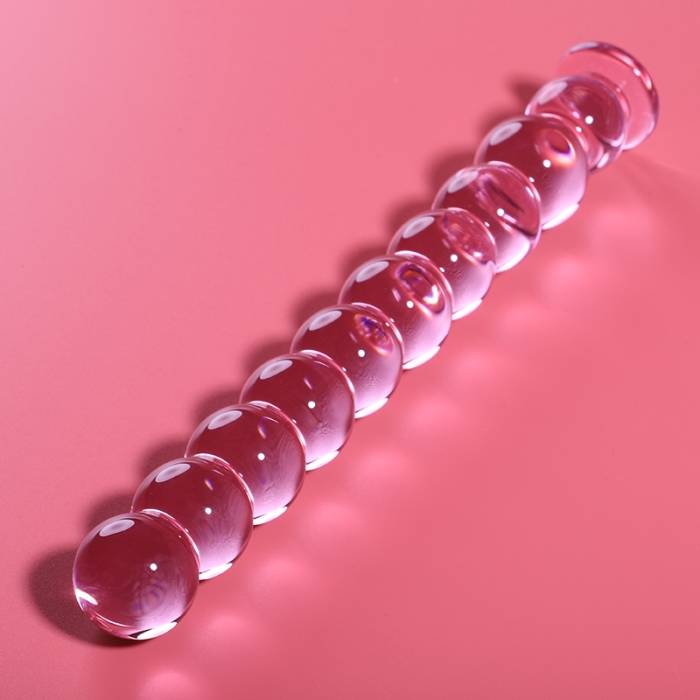 NEBULA SERIES BY IBIZA - MODELO 22 DILDO VIDRO BOROSILICADO 21,5 X 2,5 CM ROSA