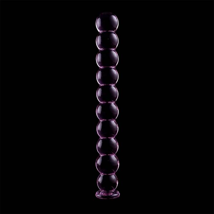 NEBULA SERIES BY IBIZA - MODELO 22 DILDO VIDRO BOROSILICADO 21,5 X 2,5 CM ROSA