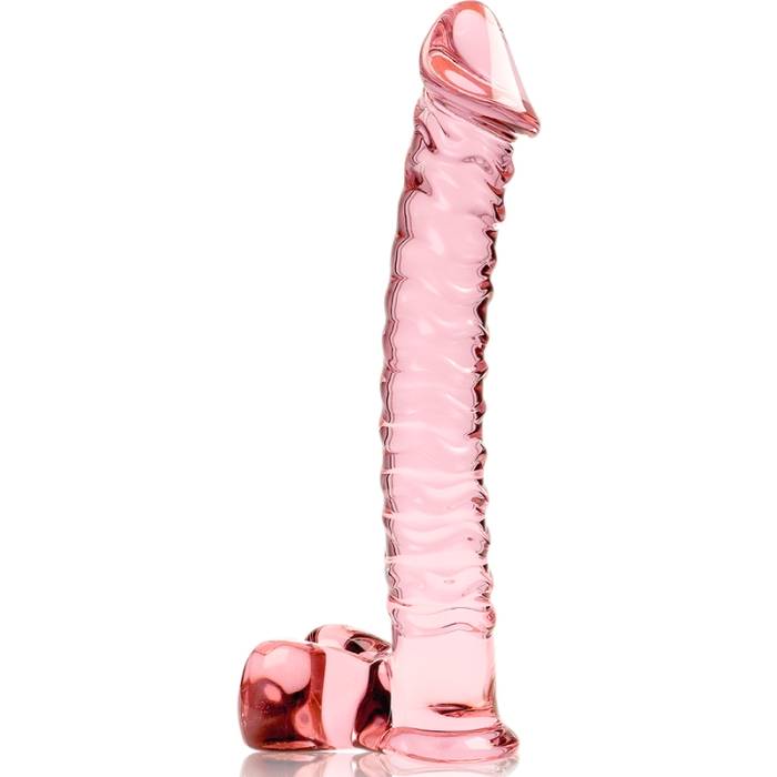 NEBULA SERIES BY IBIZA - MODELO 23 DILDO VIDRO BOROSILICADO 21,5 X 4 CM ROSA