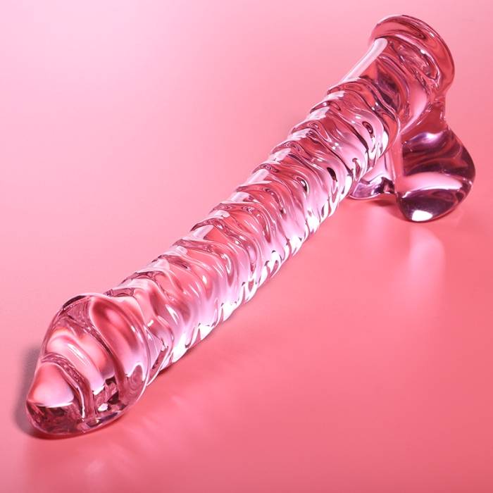 NEBULA SERIES BY IBIZA - MODELO 23 DILDO VIDRO BOROSILICADO 21,5 X 4 CM ROSA