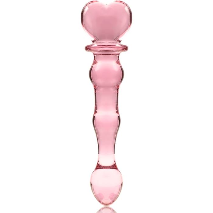 NEBULA SERIES BY IBIZA™ - MODELO 21 DILDO VIDRO BOROSILICADO 20,5 X 3,5 CM ROSA
