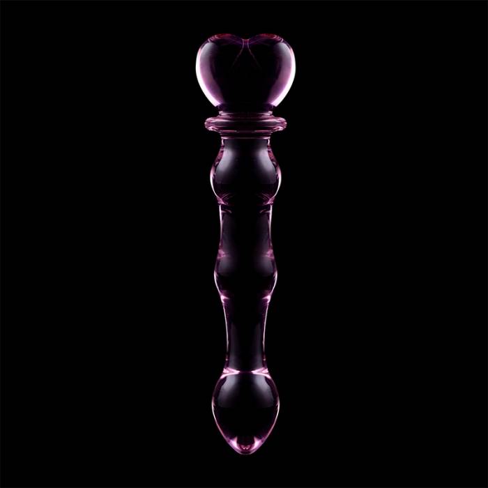 NEBULA SERIES BY IBIZA™ - MODELO 21 DILDO VIDRO BOROSILICADO 20,5 X 3,5 CM ROSA