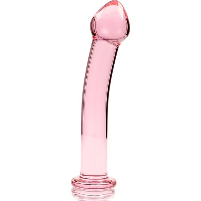 NEBULA SERIES BY IBIZA - MODELO 11 DILDO VIDRO BOROSILICADO 16 X 3 CM ROSA