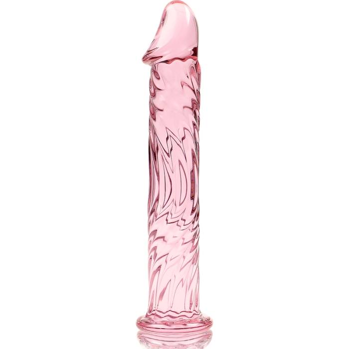 NEBULA SERIES BY IBIZA - MODELO 12 DILDO VIDRO BOROSILICADO 17 X 3,5 CM ROSA