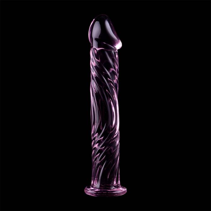 NEBULA SERIES BY IBIZA - MODELO 12 DILDO VIDRO BOROSILICADO 17 X 3,5 CM ROSA