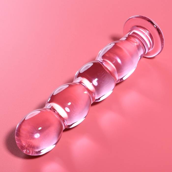 NEBULA SERIES BY IBIZA - MODELO 10 DILDO VIDRO BOROSILICADO 16,5 X 3,5 CM ROSA