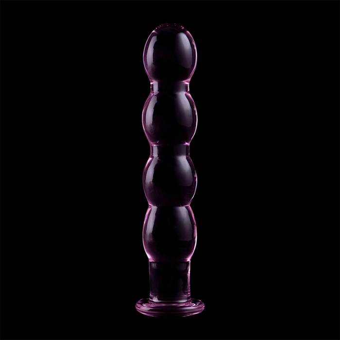 NEBULA SERIES BY IBIZA - MODELO 10 DILDO VIDRO BOROSILICADO 16,5 X 3,5 CM ROSA