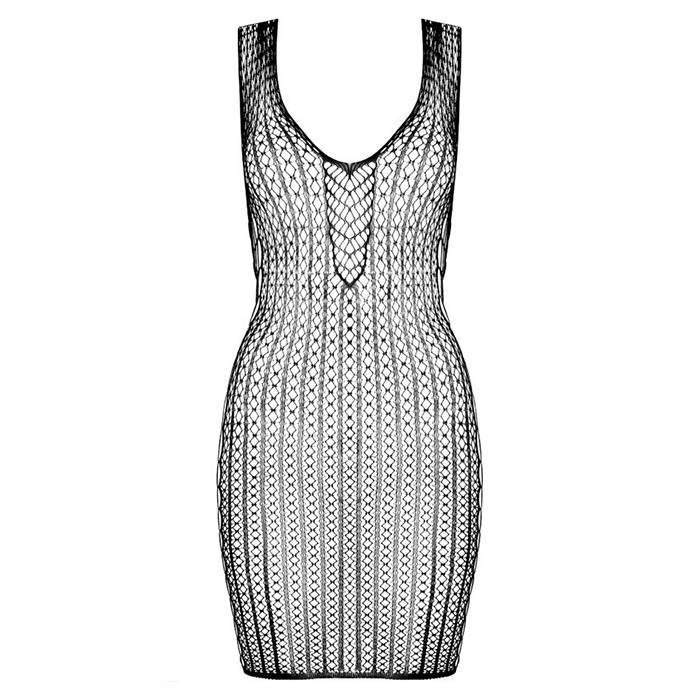 PASSION - BS097 BODYSTOCKING NEGRO TALLA UNICA