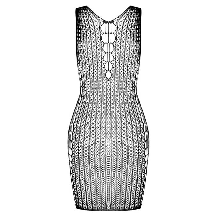 PASSION - BS097 BODYSTOCKING NEGRO TALLA UNICA