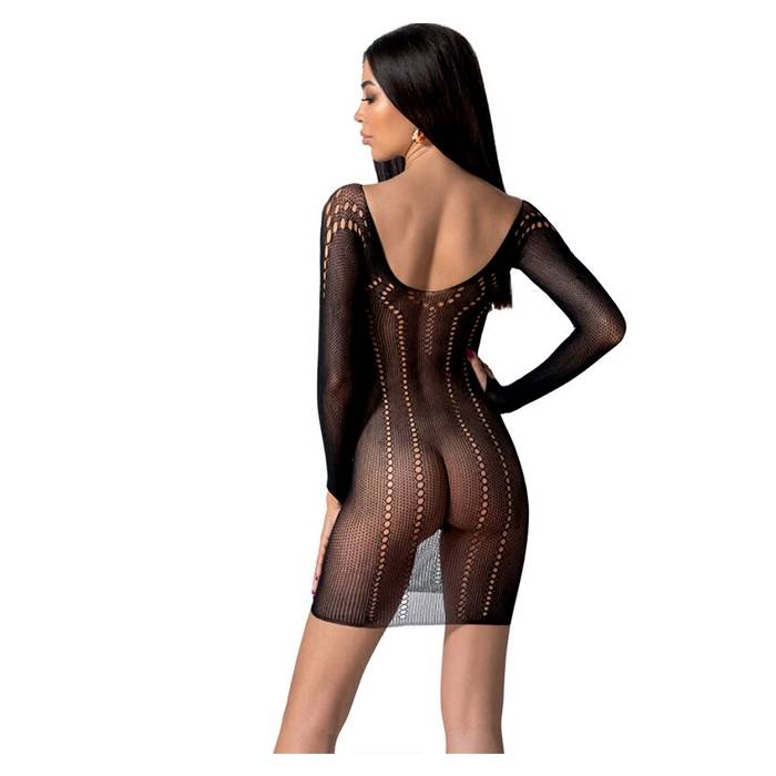 PASSION - BS101 BODYSTOCKING NEGRO TALLA UNICA