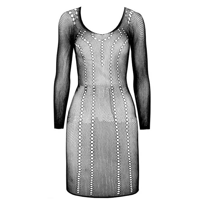 PASSION - BS101 BODYSTOCKING NEGRO TALLA UNICA