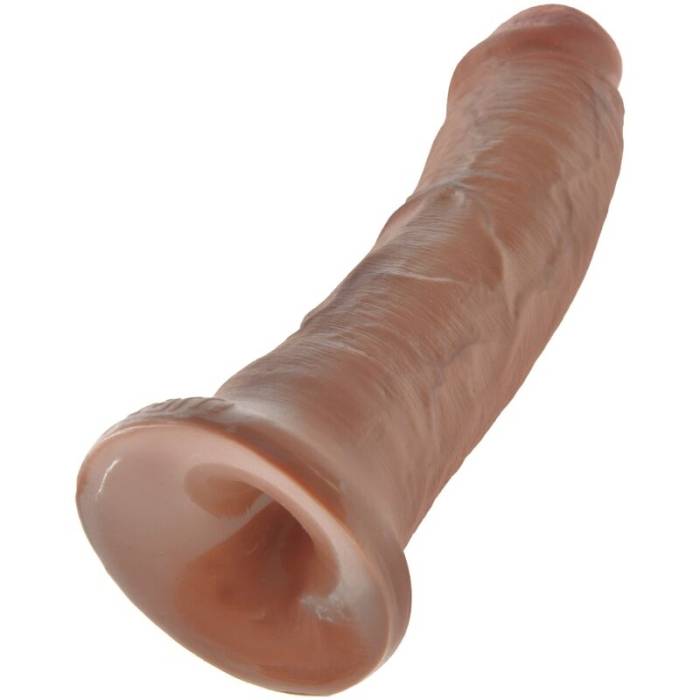 KING COCK - PÊNIS REALÍSTICO 19,5 CM CARAMELO