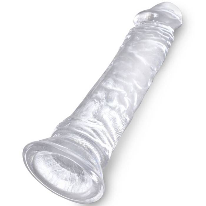KING COCK CLEAR - PÊNIS REALISTA 19,7 CM TRANSPARENTE