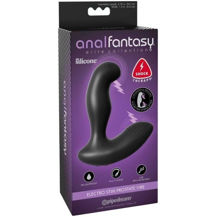 ANAL FANTASY ELITE COLLECTION - MASSAGER DE PRÓSTATA VIBRADOR ELECTRO STIM
