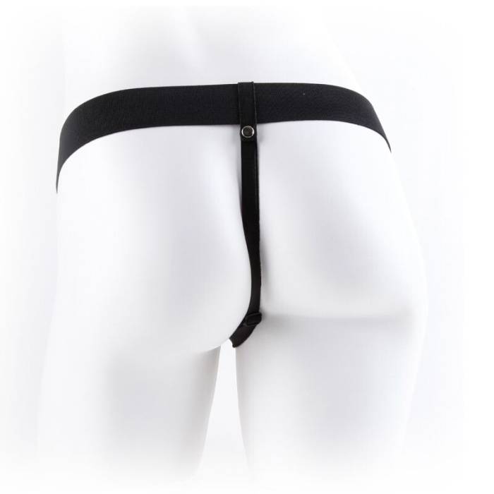 FETISH FANTASY SERIES - ARNÊS AJUSTÁVEL PÉNIS REALISTA 28 CM