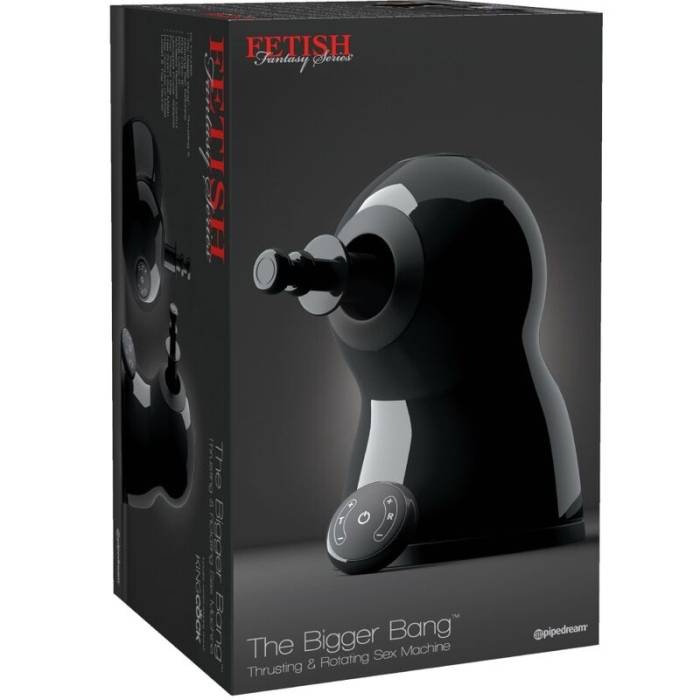 SÉRIE FETISH FANTASY - MÁQUINA DE SEXO MAIOR ROTAÇÃO E EMPURRO