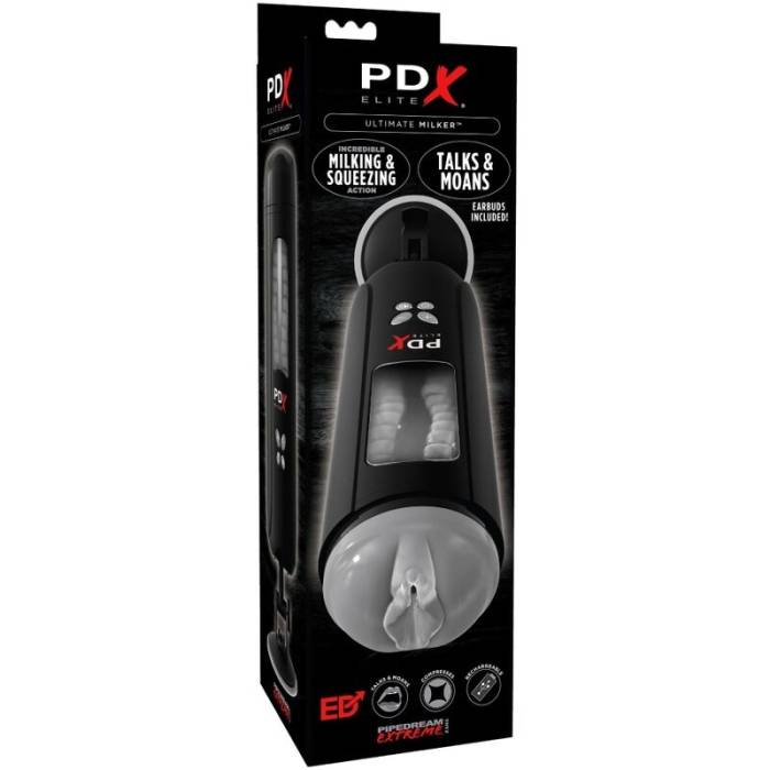 PDX ELITE - STROKER ULTIMATE MILKER VAGINA MASTURBADOR COM VOZ
