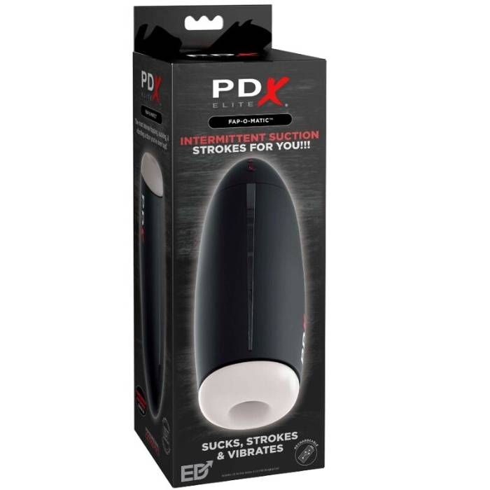 PDX ELITE - STROKER FAP-O-MATIC SUCÇÃO E VIBRADOR MASTURBADOR