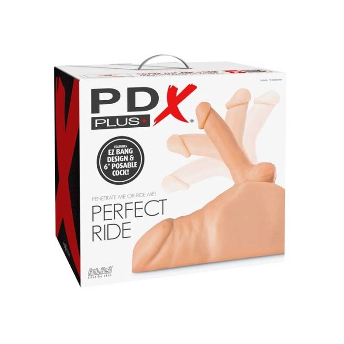 PDX PLUS - MASTURBADOR DE PÊNIS E ÂNUS PERFECT RIDE