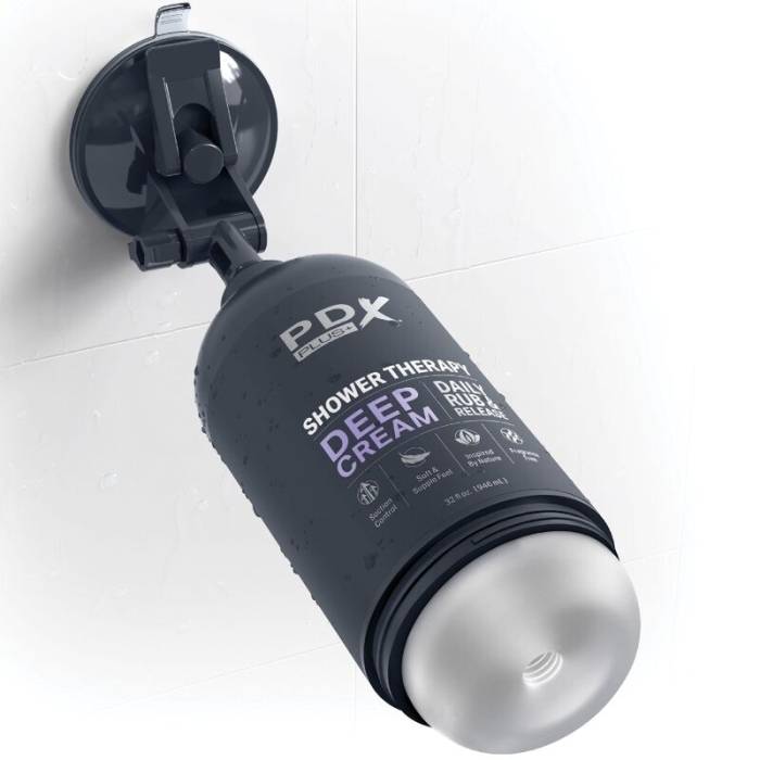 PDX PLUS - MASTURBADOR STROKER DE DESIGN DISCRETO COM FRASCOS DE SHAMPOO DE CREME PROFUNDO