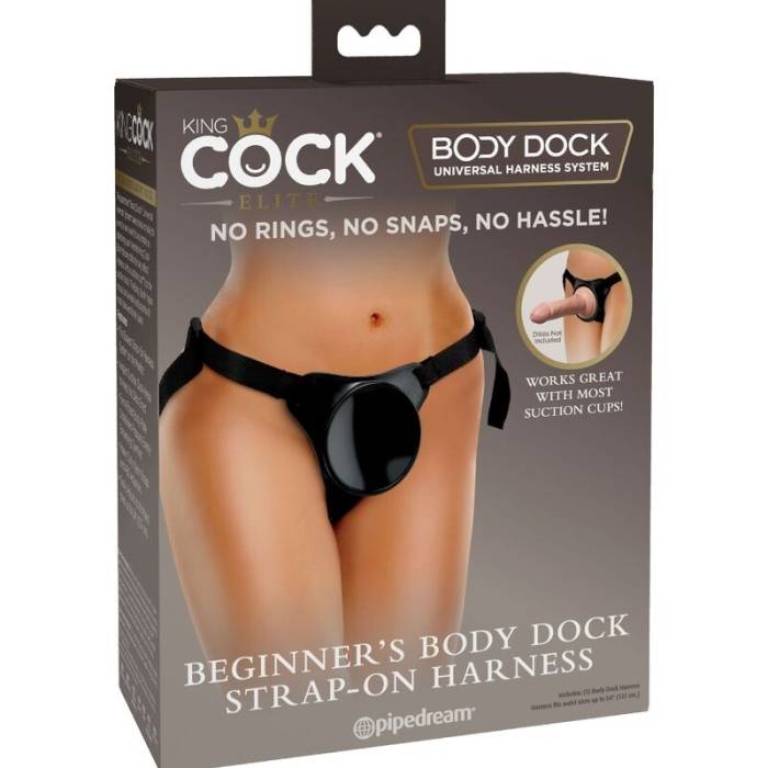 KING COCK ELITE - ARNÊS AJUSTÁVEL PARA INICIANTES