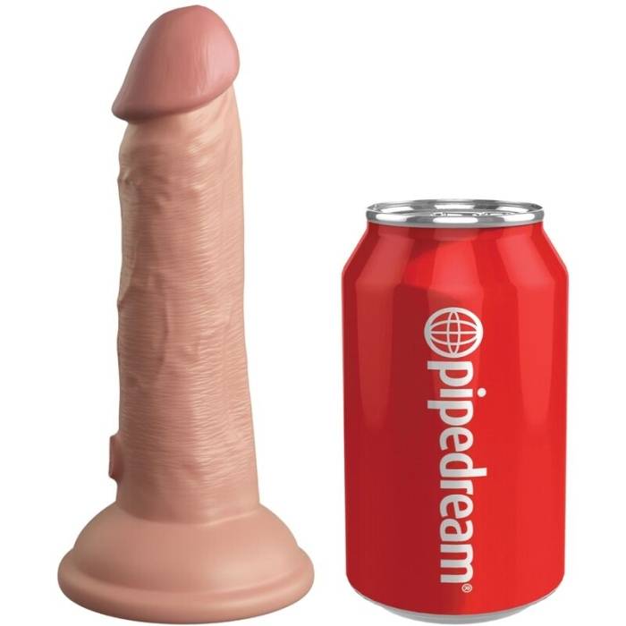 KING COCK ELITE - ARNÊS AJUSTÁVEL PARA INICIANTES COM DILDO 15,2 CM